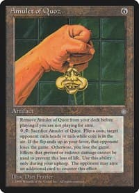 Amulet of Quoz - Ice Age - Magic: The Gathering card