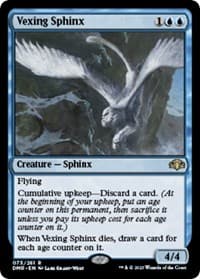 Vexing Sphinx - Dominaria Remastered - Magic: The Gathering card