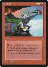 Anarchy - Ice Age - Magic: The Gathering card