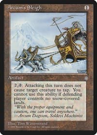 Arcum's Sleigh - Ice Age - Magic: The Gathering card