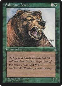 Balduvian Bears - Ice Age - Magic: The Gathering card