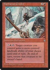 Barbarian Guides - Ice Age - Magic: The Gathering card