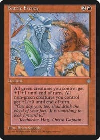 Battle Frenzy - Ice Age - Magic: The Gathering card
