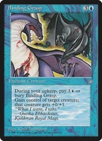 Binding Grasp - Ice Age - Magic: The Gathering card