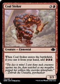 Coal Stoker - Dominaria Remastered - Magic: The Gathering card