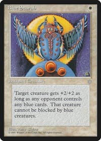 Blue Scarab - Ice Age - Magic: The Gathering card