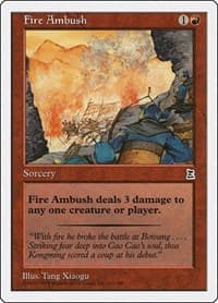 Fire Ambush - Portal Three Kingdoms - Magic: The Gathering card