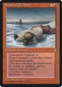 Brand of Ill Omen - Ice Age - Magic: The Gathering card