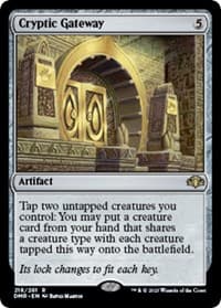 Cryptic Gateway - Dominaria Remastered - Magic: The Gathering card