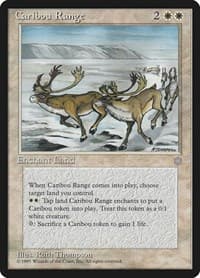 Caribou Range - Ice Age - Magic: The Gathering card