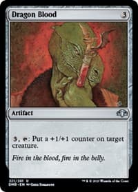 Dragon Blood - Dominaria Remastered - Magic: The Gathering card