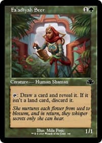 Fa'adiyah Seer (Retro Frame) - Dominaria Remastered - Magic: The Gathering card