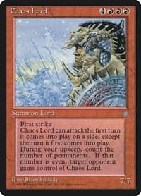 Chaos Lord - Ice Age - Magic: The Gathering card
