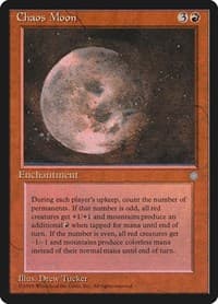 Chaos Moon - Ice Age - Magic: The Gathering card