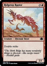 Ridgetop Raptor - Dominaria Remastered - Magic: The Gathering card