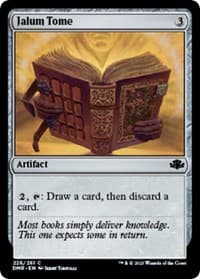 Jalum Tome - Dominaria Remastered - Magic: The Gathering card