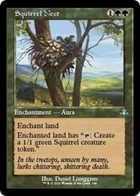 Squirrel Nest (Retro Frame) - Dominaria Remastered - Magic: The Gathering card