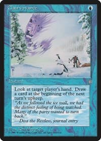 Clairvoyance - Ice Age - Magic: The Gathering card