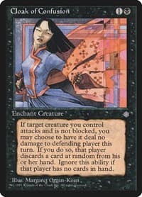 Cloak of Confusion - Ice Age - Magic: The Gathering card