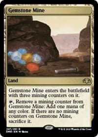Gemstone Mine - Dominaria Remastered - Magic: The Gathering card