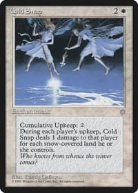 Cold Snap - Ice Age - Magic: The Gathering card