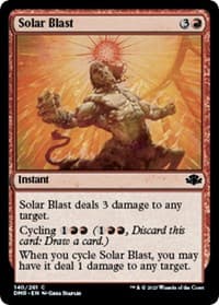 Solar Blast - Dominaria Remastered - Magic: The Gathering card