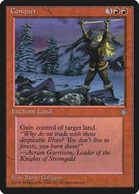 Conquer - Ice Age - Magic: The Gathering card