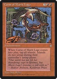 Curse of Marit Lage - Ice Age - Magic: The Gathering card
