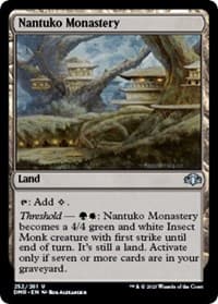 Nantuko Monastery - Dominaria Remastered - Magic: The Gathering card