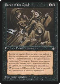 Dance of the Dead - Ice Age - Magic: The Gathering card