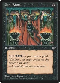 Dark Ritual - Ice Age - Magic: The Gathering card
