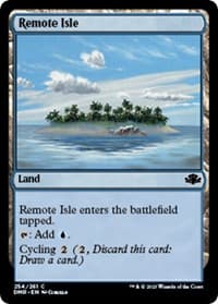 Remote Isle - Dominaria Remastered - Magic: The Gathering card