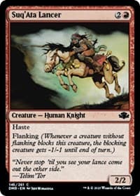 Suq'Ata Lancer - Dominaria Remastered - Magic: The Gathering card