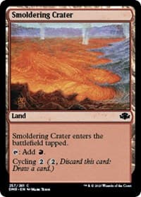 Smoldering Crater - Dominaria Remastered - Magic: The Gathering card
