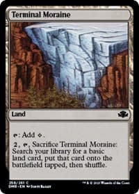 Terminal Moraine - Dominaria Remastered - Magic: The Gathering card