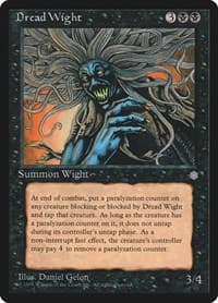 Dread Wight - Ice Age - Magic: The Gathering card