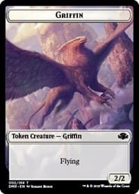 Griffin Token - Dominaria Remastered - Magic: The Gathering card