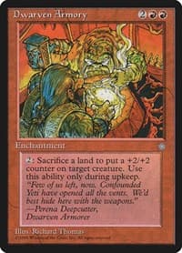 Dwarven Armory - Ice Age - Magic: The Gathering card