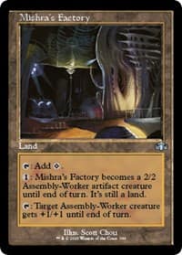 Mishra's Factory (Retro Frame) - Dominaria Remastered - Magic: The Gathering card