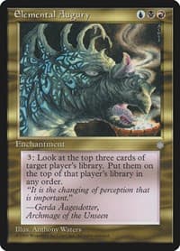 Elemental Augury - Ice Age - Magic: The Gathering card