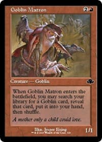 Goblin Matron (Retro Frame) - Dominaria Remastered - Magic: The Gathering card