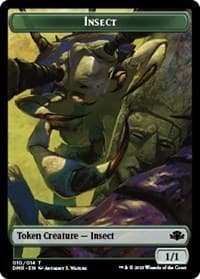 Insect Token - Dominaria Remastered - Magic: The Gathering card