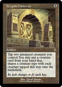 Cryptic Gateway (Retro Frame) - Dominaria Remastered - Magic: The Gathering card