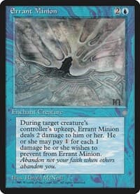 Errant Minion - Ice Age - Magic: The Gathering card