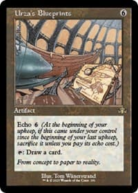 Urza's Blueprints (Retro Frame) - Dominaria Remastered - Magic: The Gathering card