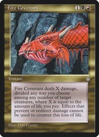 Fire Covenant - Ice Age - Magic: The Gathering card