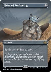 Helm of Awakening (Borderless) - Dominaria Remastered - Magic: The Gathering card