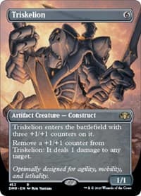 Triskelion (Borderless) - Dominaria Remastered - Magic: The Gathering card