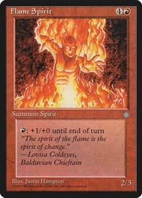 Flame Spirit - Ice Age - Magic: The Gathering card