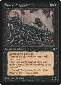 Flow of Maggots - Ice Age - Magic: The Gathering card